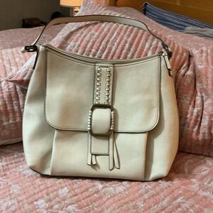 Chic Cream Shoulder Bag